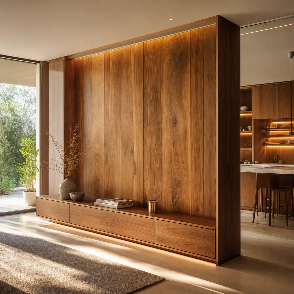 Ambiente interno com móvel planejado